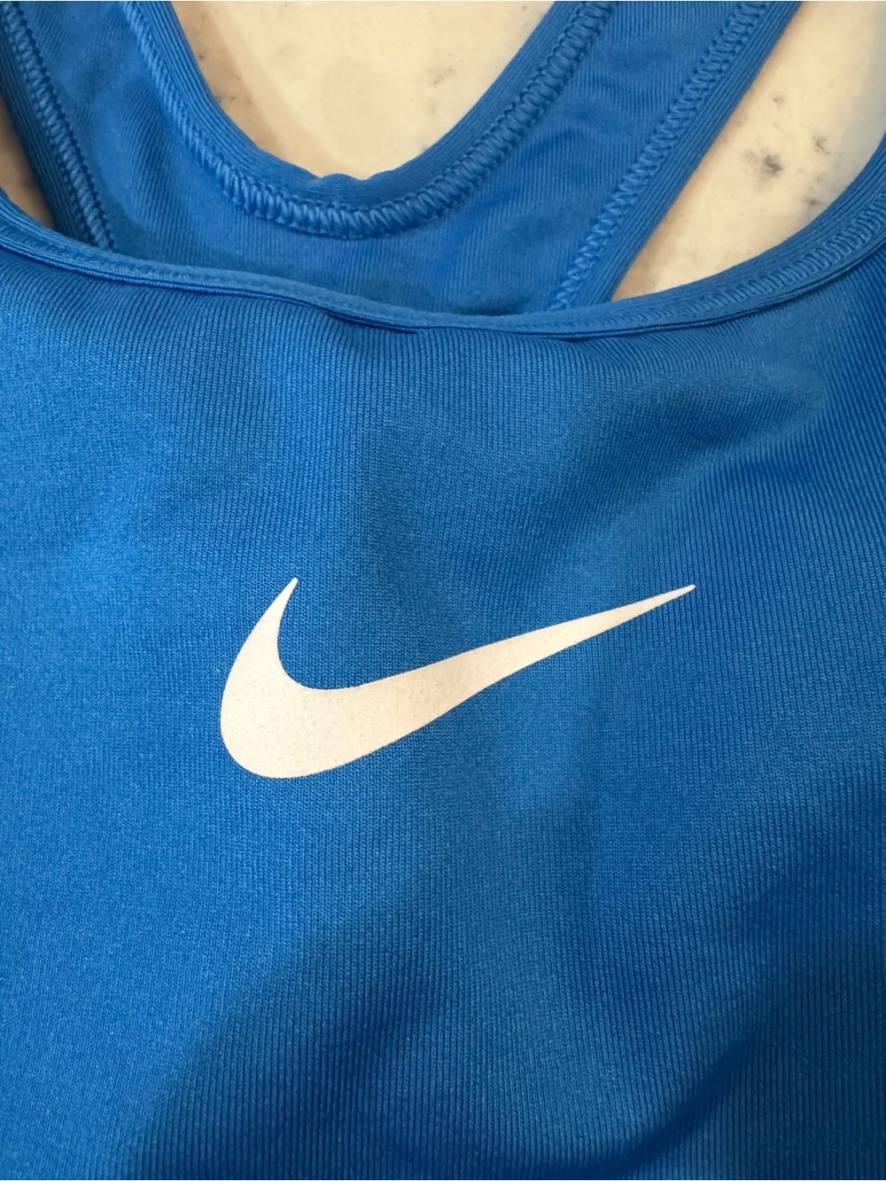 Nike Blue Racerback Dri-FIT Tank Top 
Size Small Like new! - Picture 2 of 4